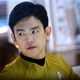 Illustration for article titled Chris Pine Isnt The Only Starfleet Officer Who Gets His Purty Face All Mangled